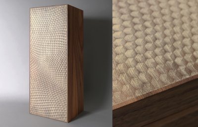Gaufrage et marquage à chaud sur bois